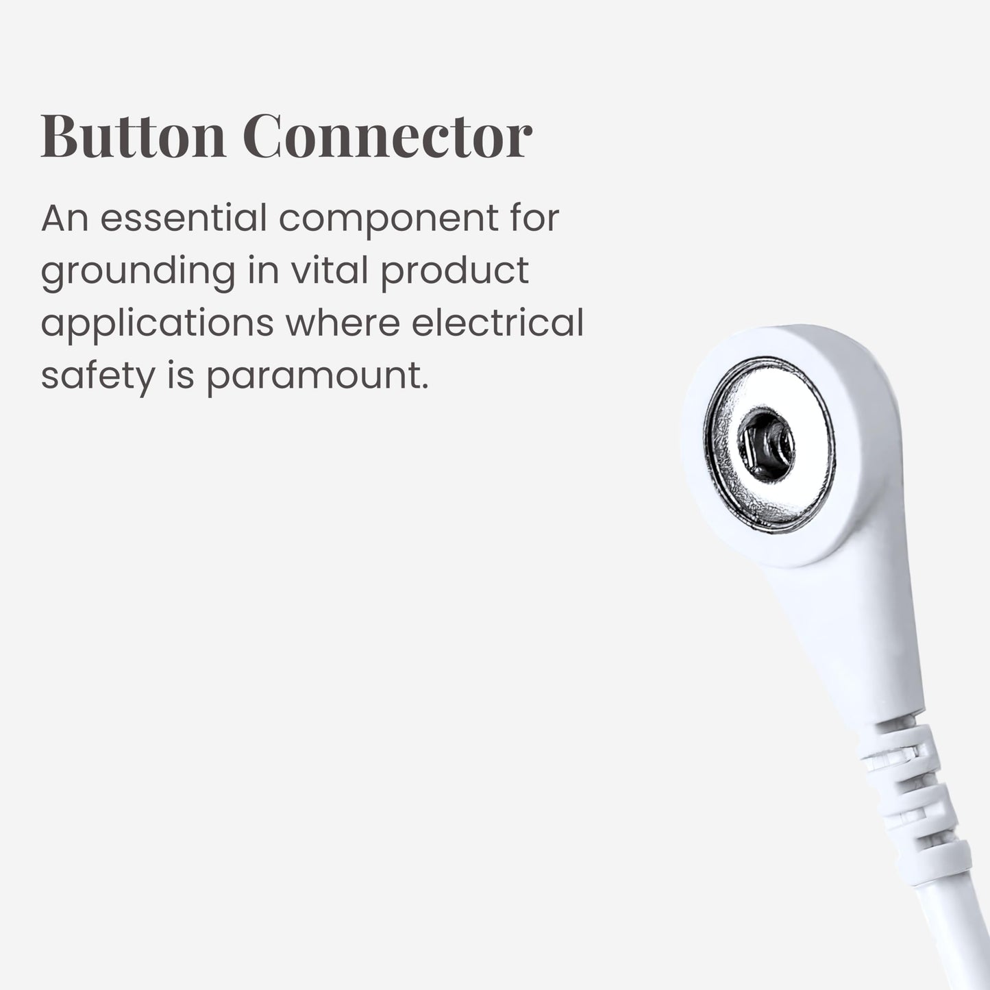 Grounding Cord, Universal Grounding Cable Compatible with Earthing Power Accessories Such as Grounding Sheets, Mats, & More. The Grounding Cord Size is 4.5 METERS. Ultra-Thin.