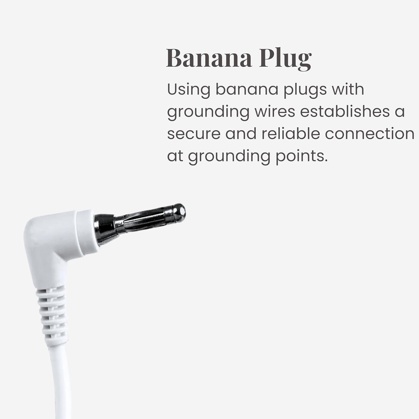 Grounding Wire, Universal Grounding Cable Compatible with Earthing Power Accessories Such as Grounding Sheets, Mats, Pillowcases & More. The Grounding Cord Size is 4.5 Meters. Ultra-Thin.