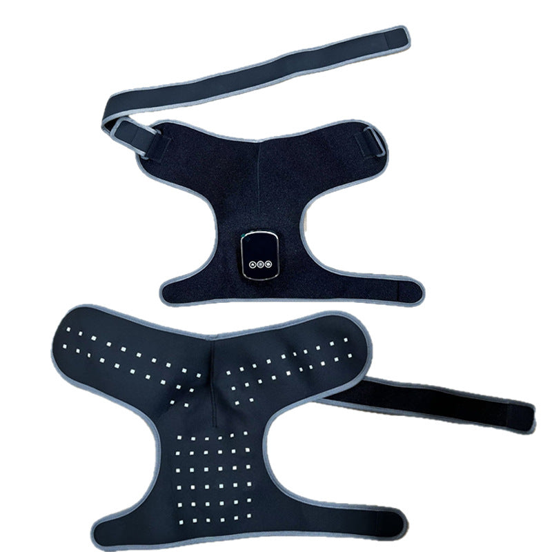 Light Therapy Shoulder Brace, Near Infrared Therapy Wrap with Battery Pulse Therapy for Shoulder Pain Relief