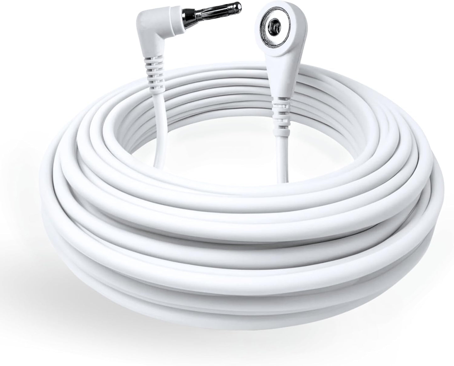 Grounding Wire, Universal Grounding Cable Compatible with Earthing Power Accessories Such as Grounding Sheets, Mats, Pillowcases & More. The Grounding Cord Size is 4.5 Meters. Ultra-Thin.