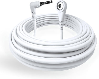 Grounding Wire, Universal Grounding Cable Compatible with Earthing Power Accessories Such as Grounding Sheets, Mats, Pillowcases & More. The Grounding Cord Size is 4.5 Meters. Ultra-Thin.
