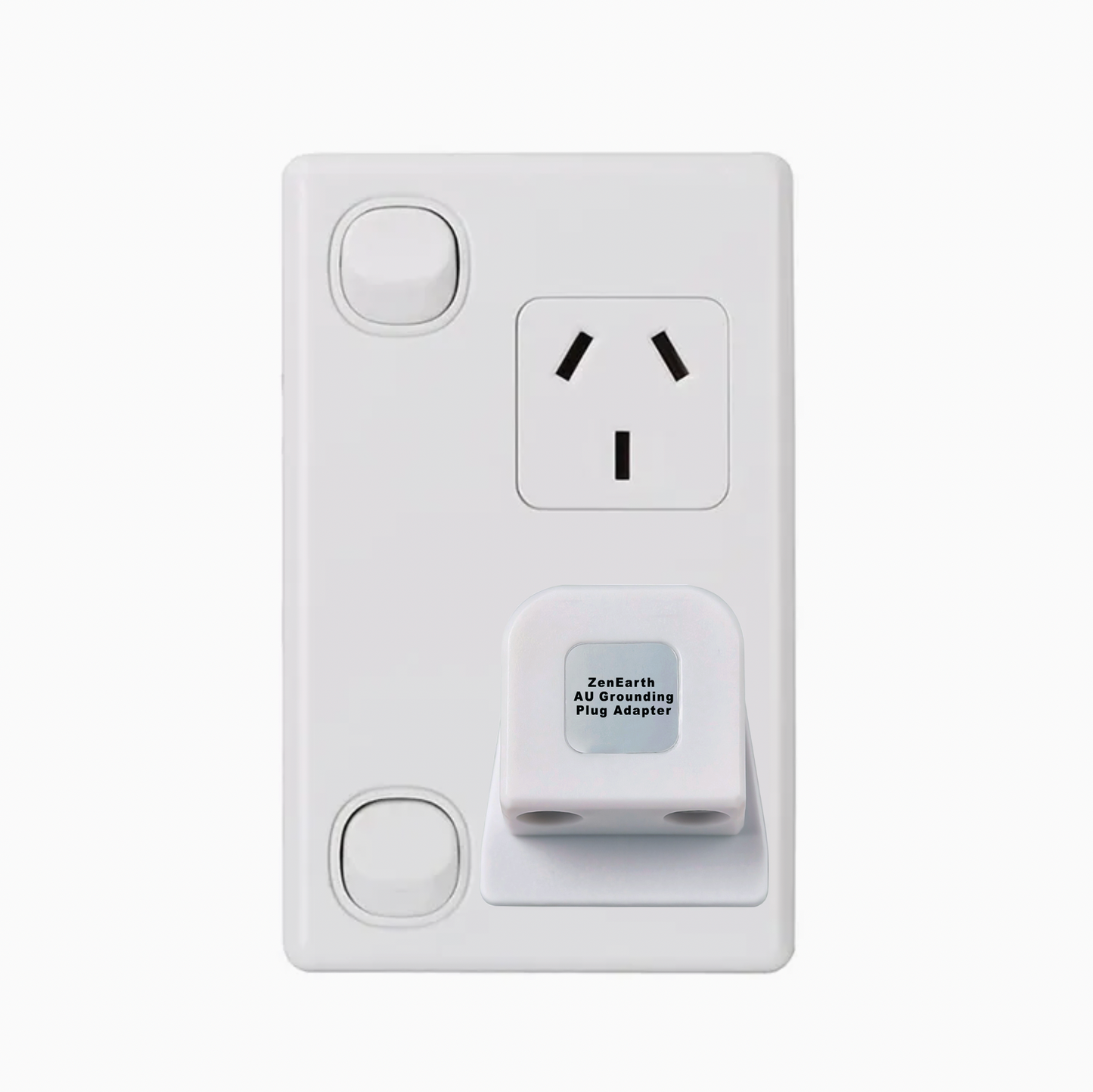 Grounding Plug Adapter for AU Outlets — Safe Grounding Outlet Connector for All Earthing and Grounding Products