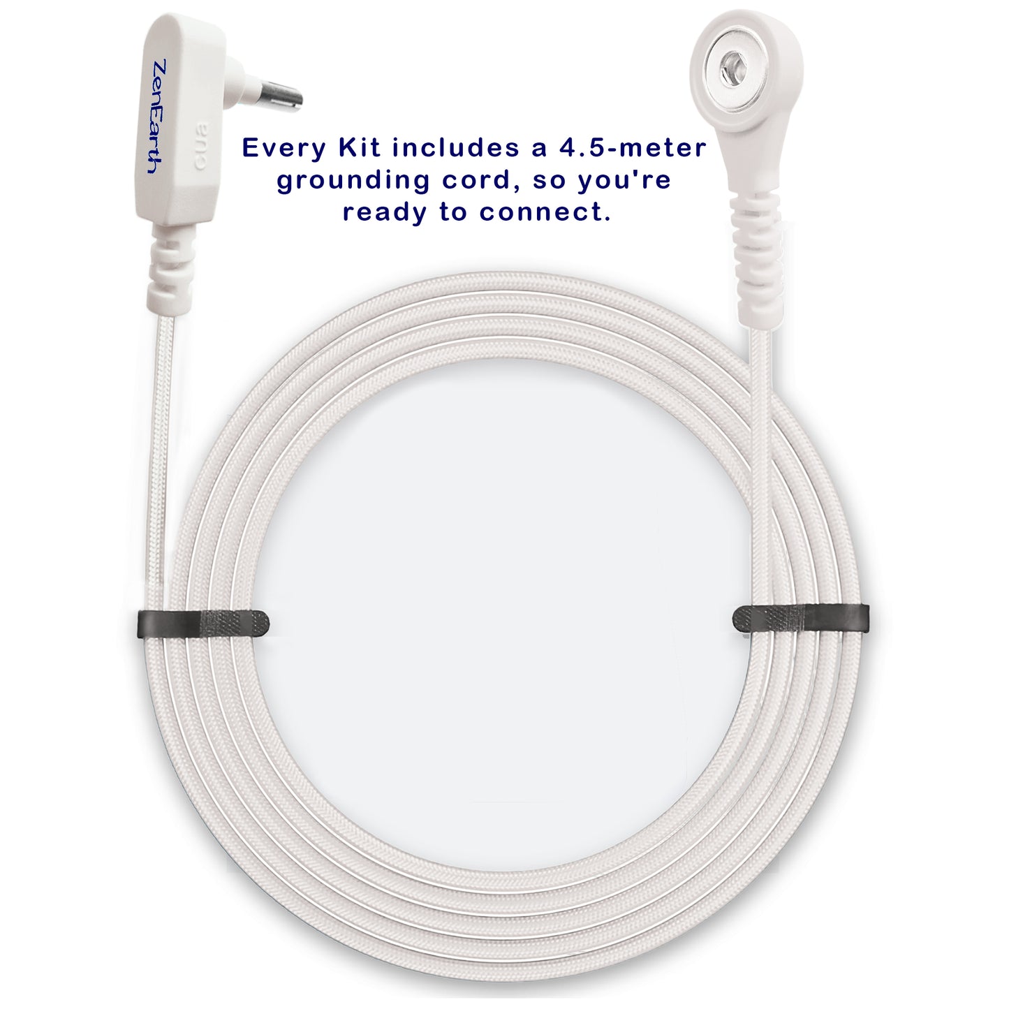 30Cm Grounding Rod with 12 Meters Cord - Ideal for Earthing Sheets, Mats, Blankets, and More | Easy Installation for Enhanced Sleep and Energy