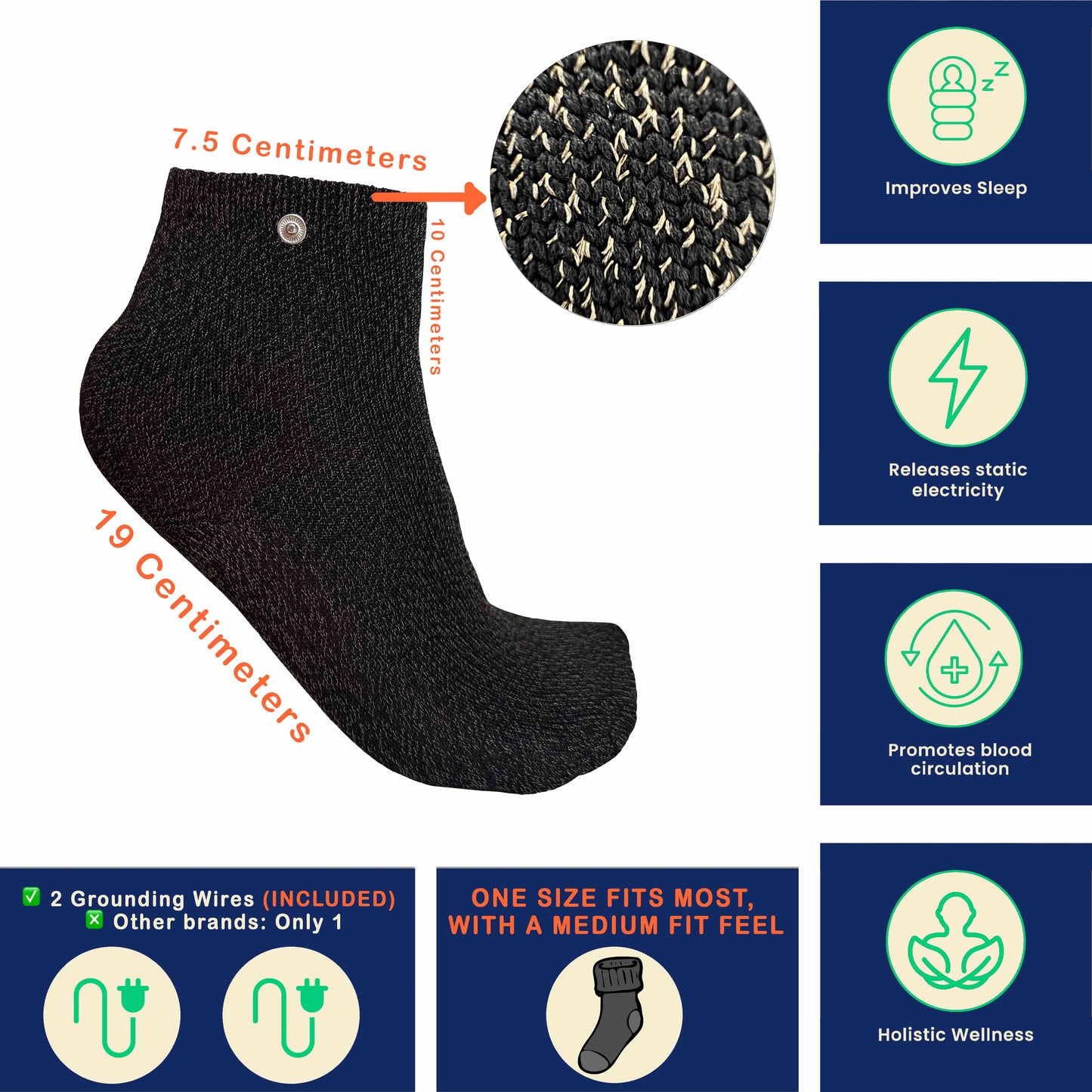 Best Grounding Socks Australia - ZenEarth Sleep & Earthing