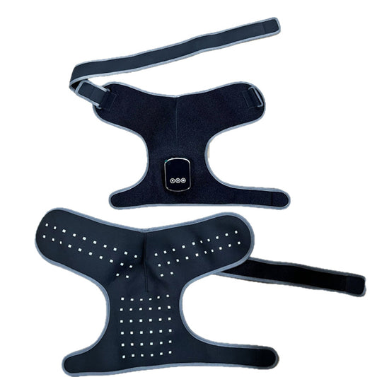 Light Therapy Shoulder Brace, Near Infrared Therapy Wrap with Battery Pulse Therapy for Shoulder Pain Relief