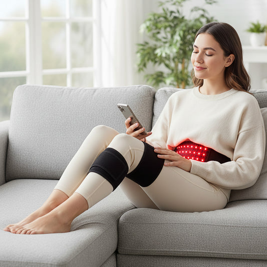 Red Light Therapy Belt for Abdominal Fat & Pain Relief | ZenEarth AU