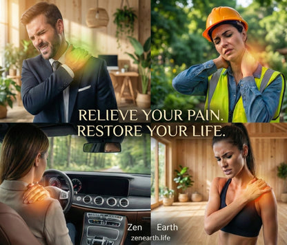 ( Red Light Therapy Shoulder Wrap) | Targeted Pain Relief & Muscle Recovery. Cordless.