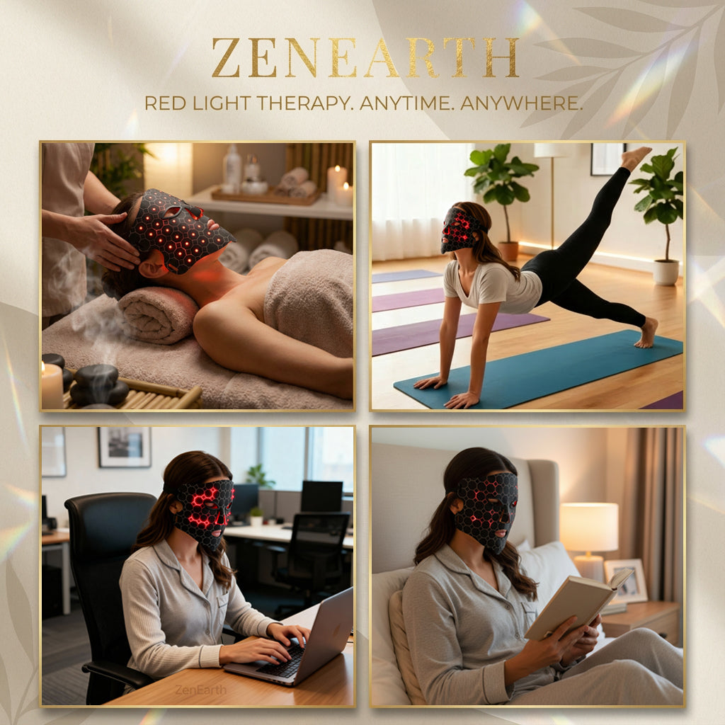 ( Red Light Therapy Mask) Anti-Acne & Anti-Aging Skincare