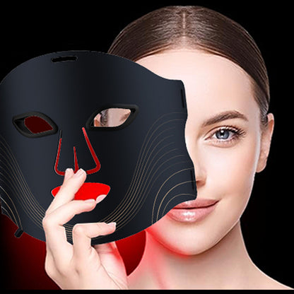 Red Light Therapy for Face, Led Face Mask Light Therapy, 7 Colors LED